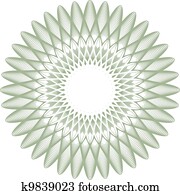 Certificate watermark pattern