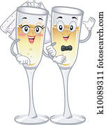 Champagne Mascots Champagne Mascots