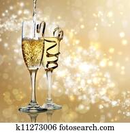 champagner, feier champagner, feier