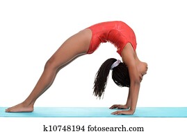 child doing gymnastics bridge child doing gymnastics bridge