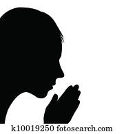 Child praying Child praying