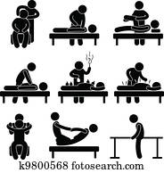 chiropractic, acupuntura, massagem