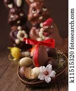 chocolate easter egg chocolate easter egg