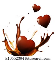 chocolate hearts chocolate hearts