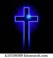 Christian symbol of the crucifix Christian symbol of the crucifix