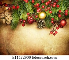 Christmas Retro Card border design Christmas Retro Card border design