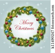 Christmas wreath Christmas wreath