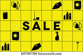 Cleaning equipment sale banner