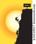 climbing to the goal climbing to the goal