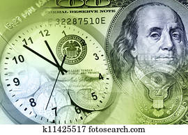 Clock and cash Clock and cash