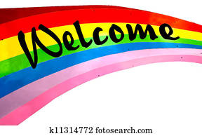 Colorful of welcome Colorful of welcome