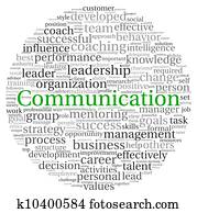 Communication concept in word tag cloud Communication concept in word tag cloud