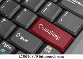 Consulting on keyborad Consulting on keyborad
