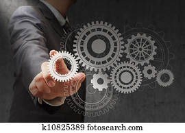 cor, rodas, como, símbolos, de, engenharia