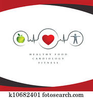 coração saudável, símbolo