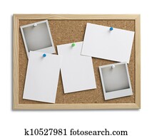cork bulletin notice board copy space with clipping path 1