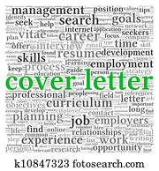 Cover letter concept