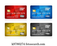 Credit Card Collection Isolated Credit Card Collection Isolated