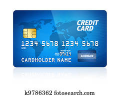 Credit Card Isolated Credit Card Isolated