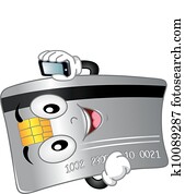 Credit Card Mascot