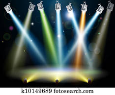 Dance floor or stage lights Dance floor or stage lights