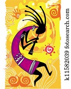 Dancing figure Dancing figure