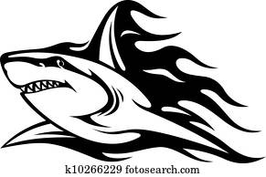 Danger shark tattoo Danger shark tattoo
