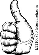 daumen hoch, hand daumen hoch, hand