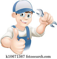 daumen hoch, klempner, oder, monteure daumen hoch, klempner, oder, monteure