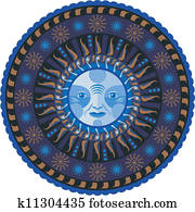 Decorative Winter Mandala Decorative Winter Mandala