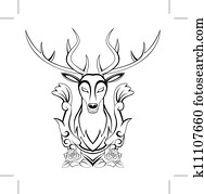 deer symbol deer symbol