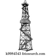 Derrick rig Derrick rig