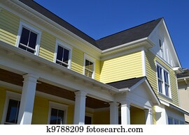 Detail of a Newly Built House Detail of a Newly Built House