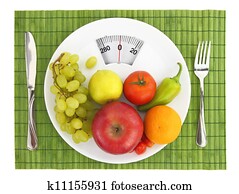 dieta, e, nutrição