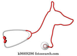 Dog-shaped stethoscope Dog-shaped stethoscope