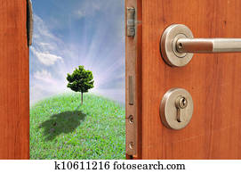 Door open Door open