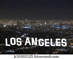 Downtown Los Angeles Night Downtown Los Angeles Night