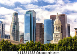 Downtown Los Angeles Skyline Downtown Los Angeles Skyline