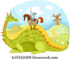 dragon and knight dragon and knight