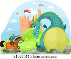 dragon and knight dragon and knight