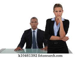 Dynamic business duo