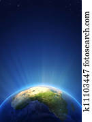 Earth Radiant Light Series - Africa Earth Radiant Light Series - Africa