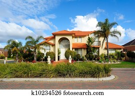 einmalig, luxuriöses heim