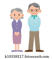 Elderly couple Elderly couple