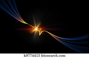 elétrico, fluxo, corrente elétrica, faísca