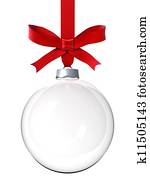 Empty Christmas ornament Empty Christmas ornament
