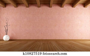 empty room with stucco wall empty room with stucco wall