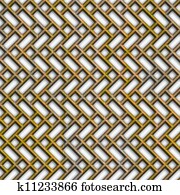 enferrujado, fence., seamless, experiência.