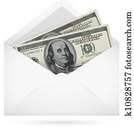 Envelope with money