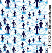 equipo negocio, gente, diagrama